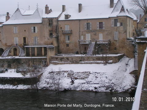 Maison Porte Del Marty Lalinde Bagian luar foto